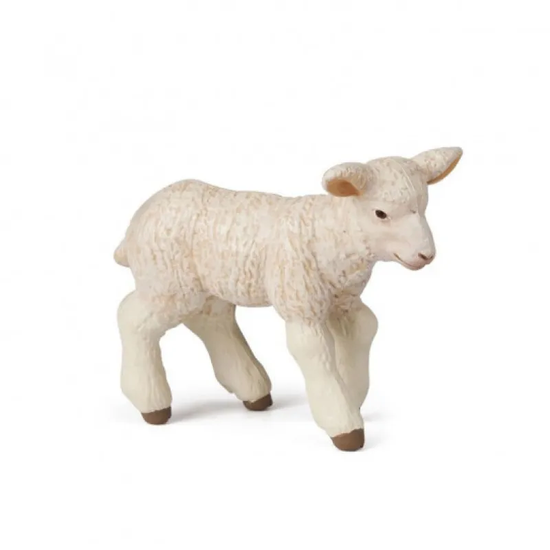Papo Agneau mérinos, figurine 51047< Figurines Papo | Ferme En Bois, Centre Équestre Et Zoo