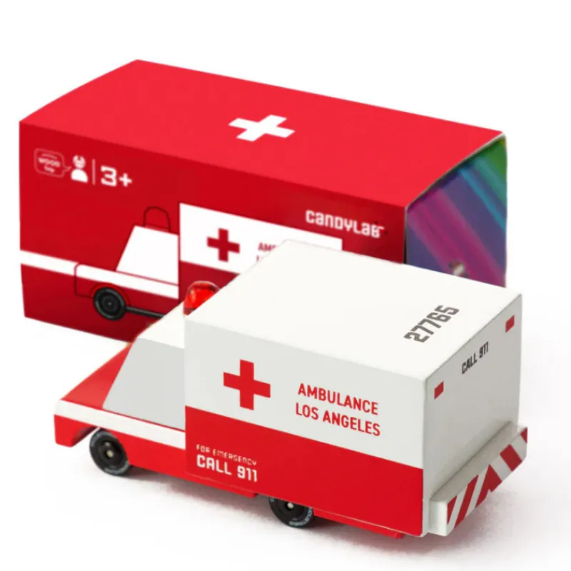 Candylab TOYS Ambulance Van voiture< Jouets Garage, Voitures