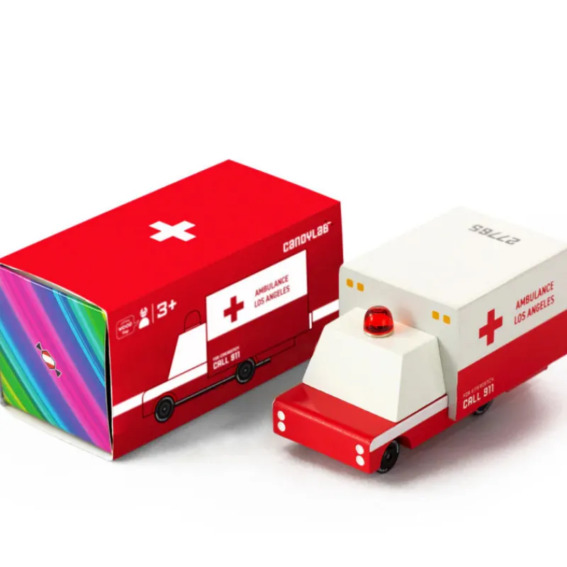 Candylab TOYS Ambulance Van voiture< Jouets Garage, Voitures