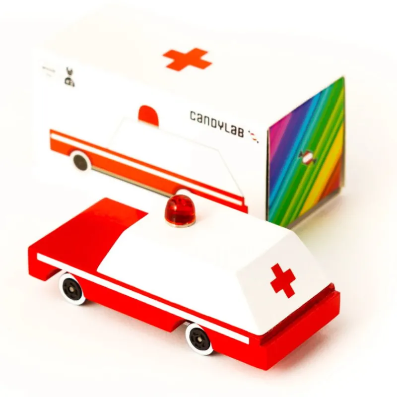 Candylab TOYS Ambulance voiture< Jouets Garage, Voitures