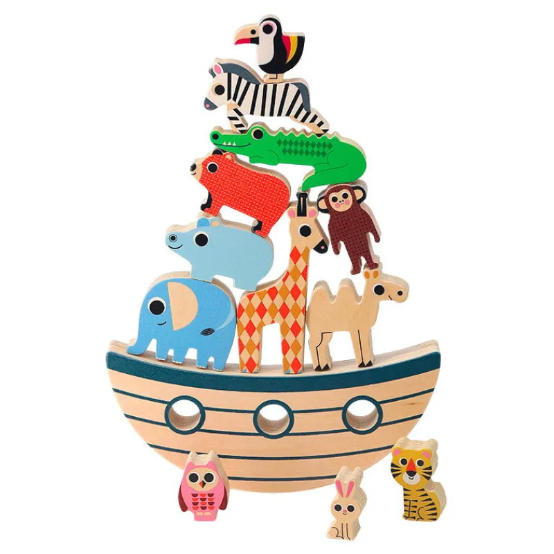 VILAC Arche des animaux, jeu d'équilibre Ingela P. Arrhenius 7629< Jeux De Société | Jouets À Encastrer, Empiler