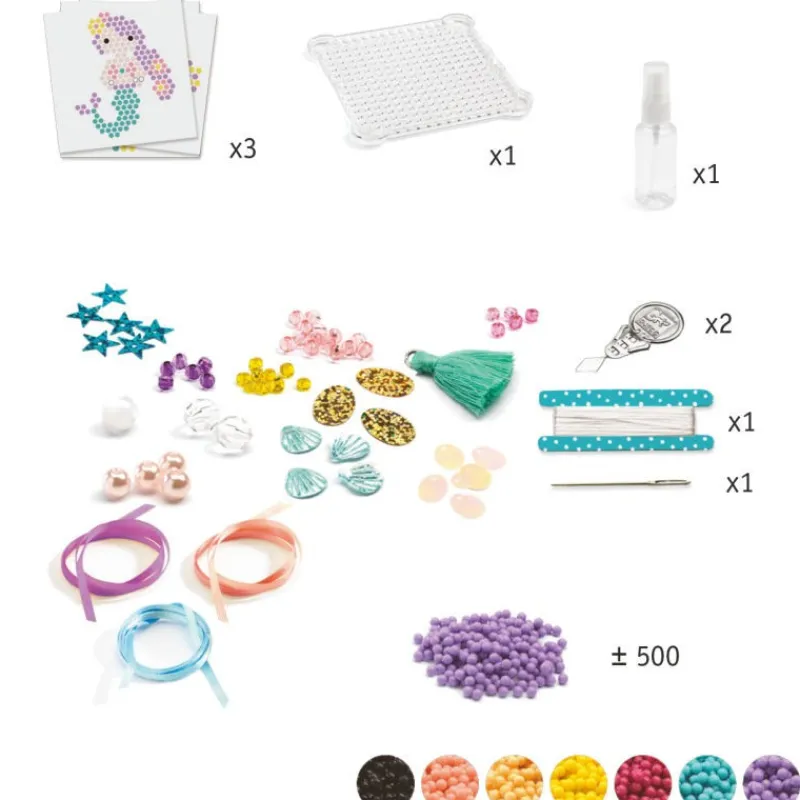 Djeco Artistic Aqua "Marins" 9483<Enfant Artistic Djeco | Perles Et Bijoux