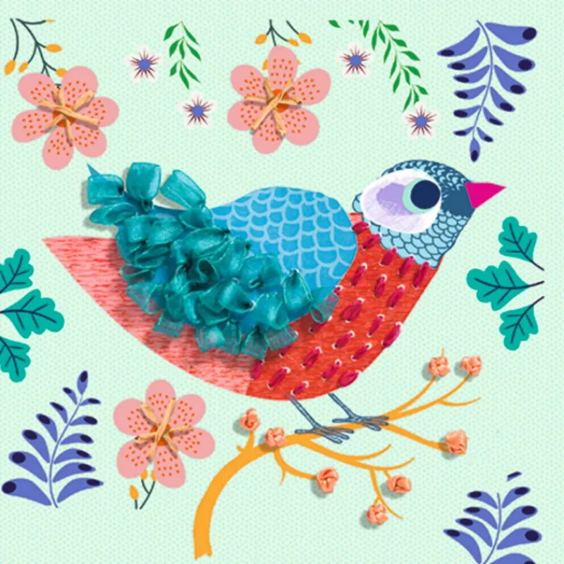 Djeco Artistic Loops "Primavera" 9488<Enfant Artistic Djeco | Couture Et Broderie Pour Enfant