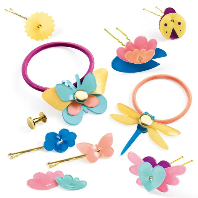 Djeco Artistic Plastic "Accessoires de coiffure" 9498<Enfant Artistic Djeco | Perles Et Bijoux