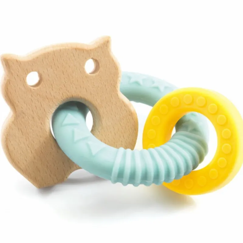 Djeco BabyBobi, hochet de dentition 6113< Jouets D'éveil, Hochets