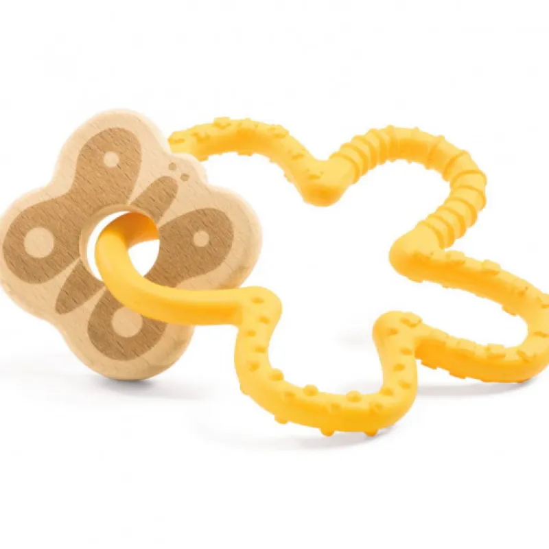 Djeco BabyStretchi, anneau de dentition 6139< Jouets D'éveil, Hochets