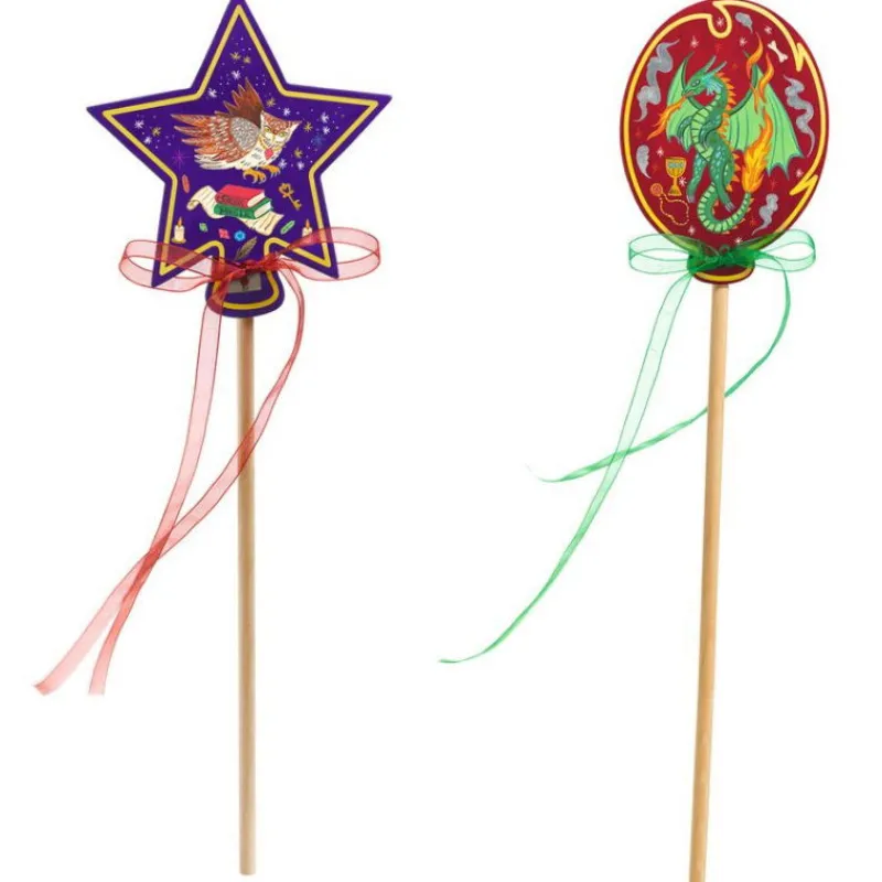Djeco Baguettes magiques à créer "Sortilèges" DIY 7954<Enfant Décoration Enfants | Bricolage Enfant