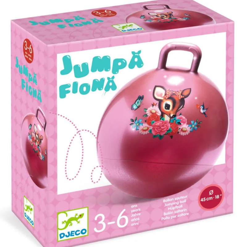 Djeco Ballon sauteur 'Jumpa Fiona' 0185< Jouets De Plein Air