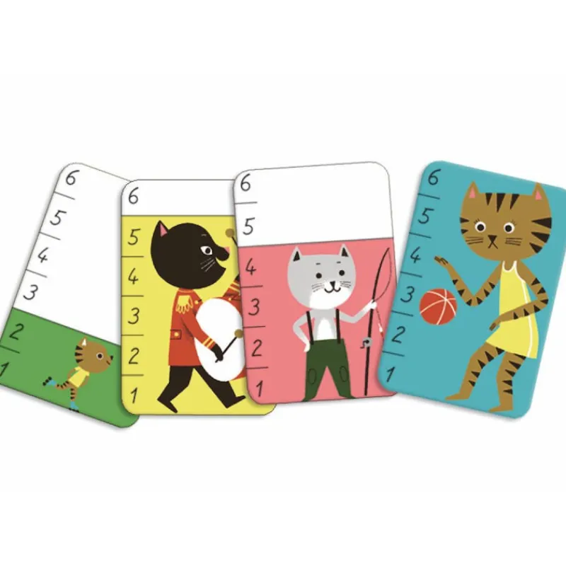 Djeco Bata-Miaou, jeu de cartes 5139< Jeux De Société