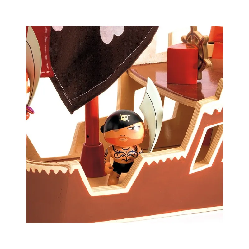 Djeco Bateau pirate Arty Toys 6830< Arty Toys Djeco | Château Fort En Bois