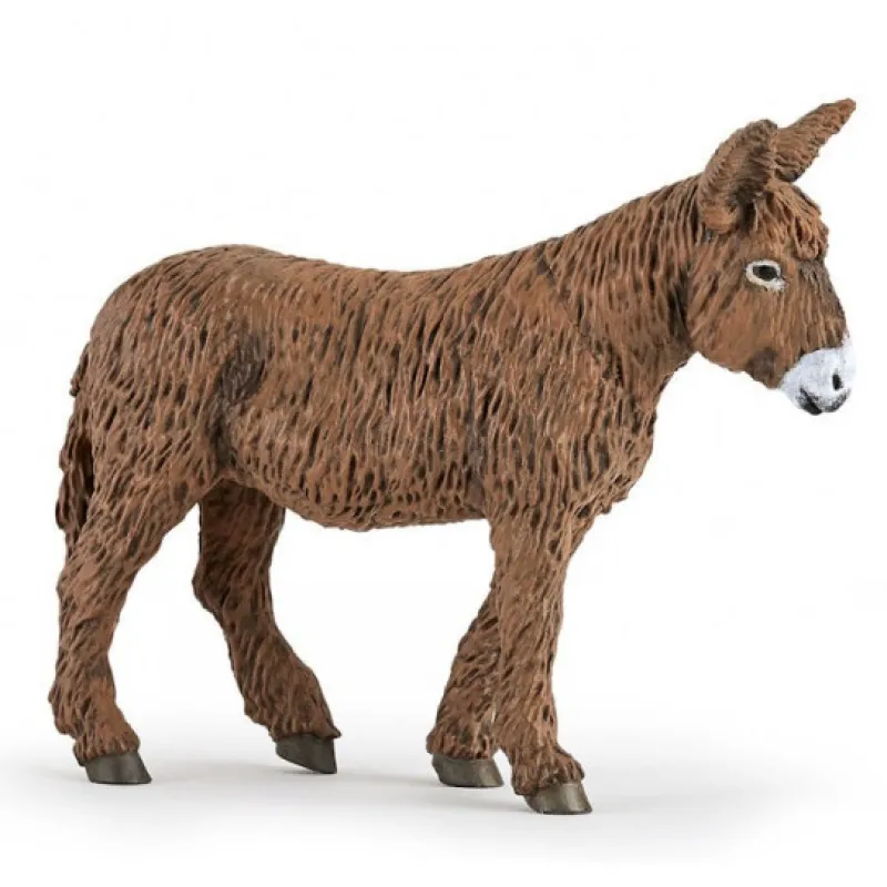 Papo Baudet du Poitou, figurine 51168< Figurines Papo | Ferme En Bois, Centre Équestre Et Zoo