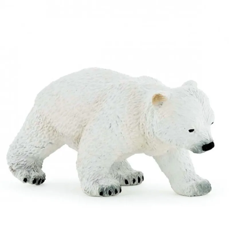 Papo Bébé ours polaire 50145< Figurines Papo | Ferme En Bois, Centre Équestre Et Zoo