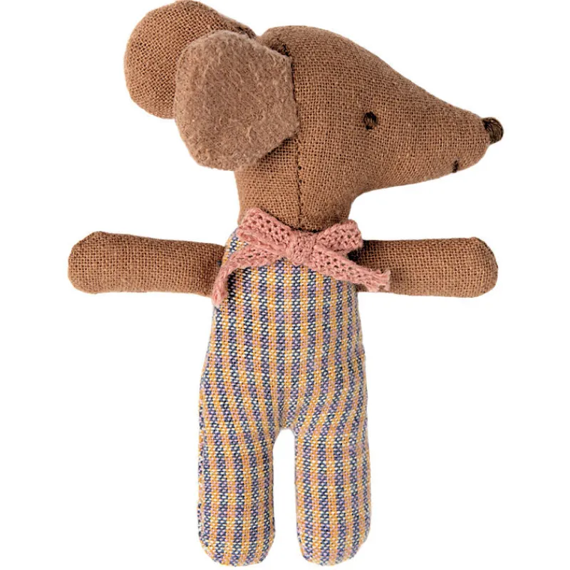 Maileg Bébé souris dans sa boîte - Rose< Maison De Poupées