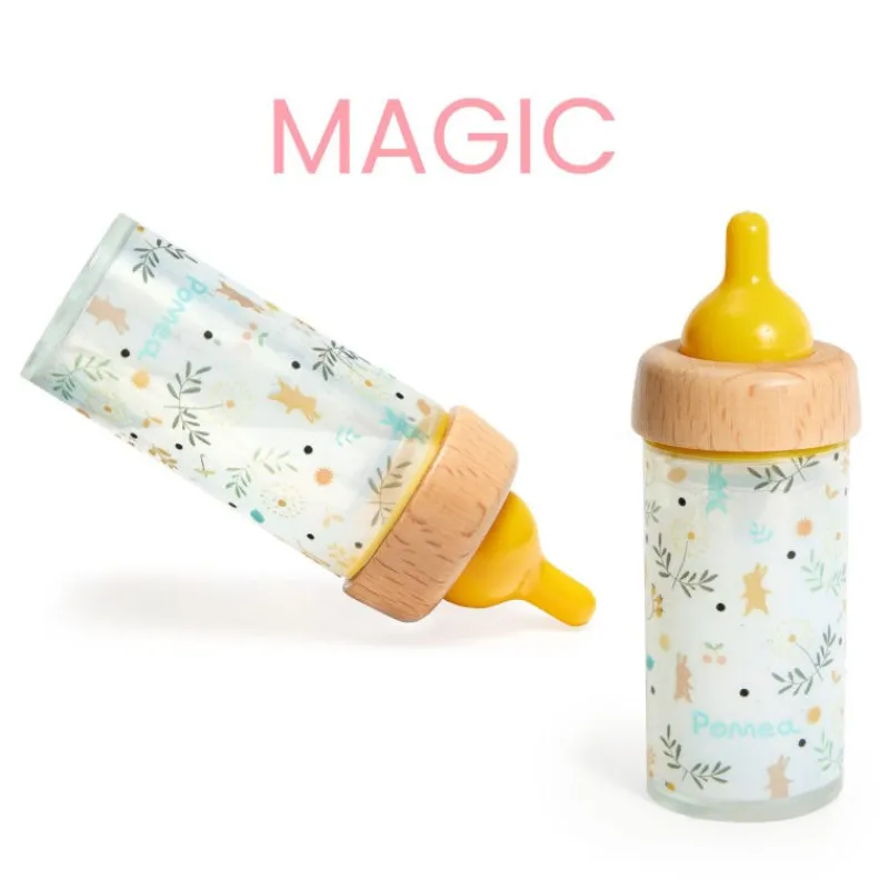 Djeco Biberon magique pour poupée POMEA de 7781< Poupées, Peluches