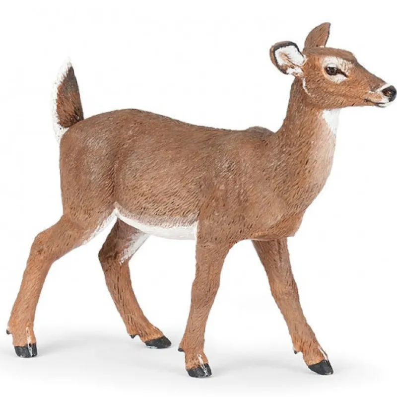 Papo Biche de Virginie, figurine 50218< Figurines Papo | Ferme En Bois, Centre Équestre Et Zoo
