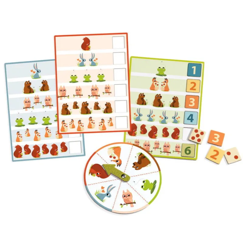 Djeco Bingo 1, 2, 3 chiffres Eduludo 8258< Jeux De Société