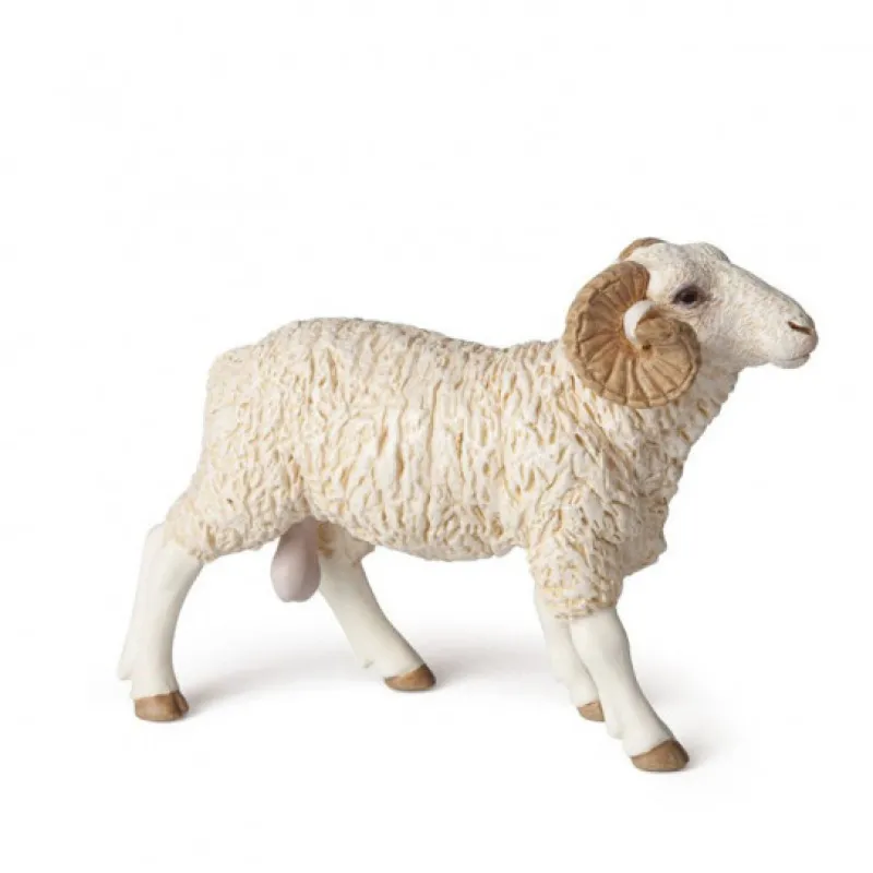 Papo Bélier, figurine 51129< Figurines Papo | Ferme En Bois, Centre Équestre Et Zoo
