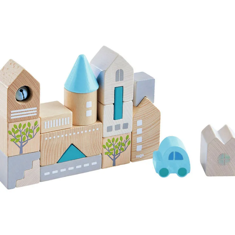 HABA Blocs de construction en bois "Bad Rodach" 305531< Jouets Haba Fabriqués En Allemagne | Jeux De Construction