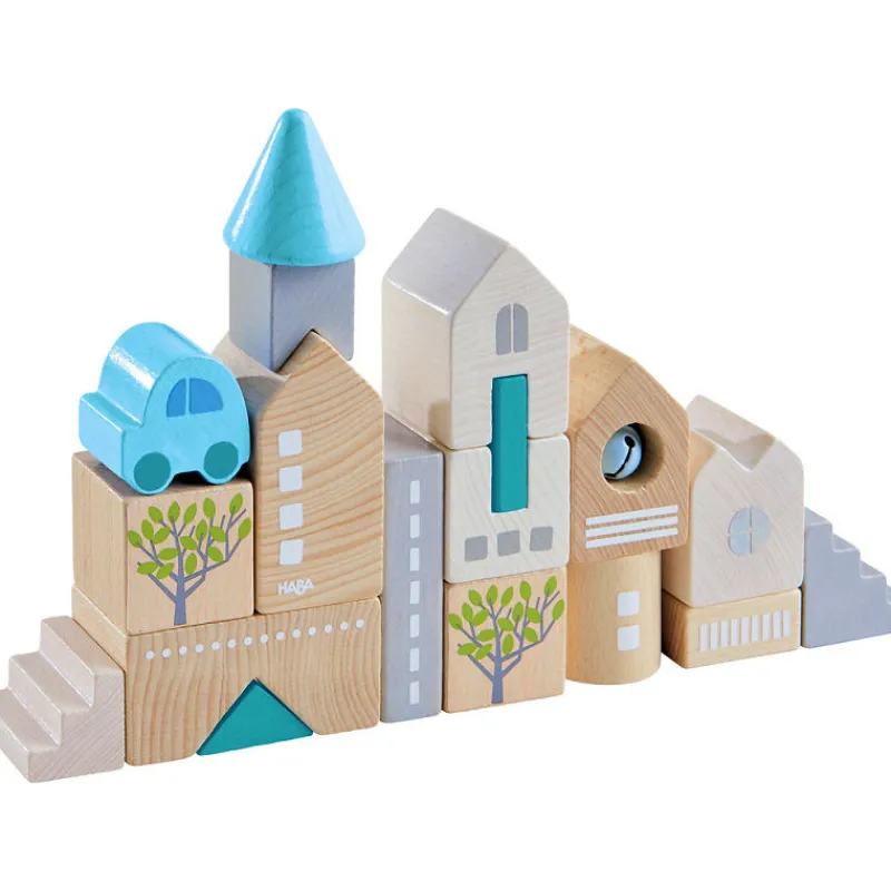HABA Blocs de construction en bois "Bad Rodach" 305531< Jouets Haba Fabriqués En Allemagne | Jeux De Construction