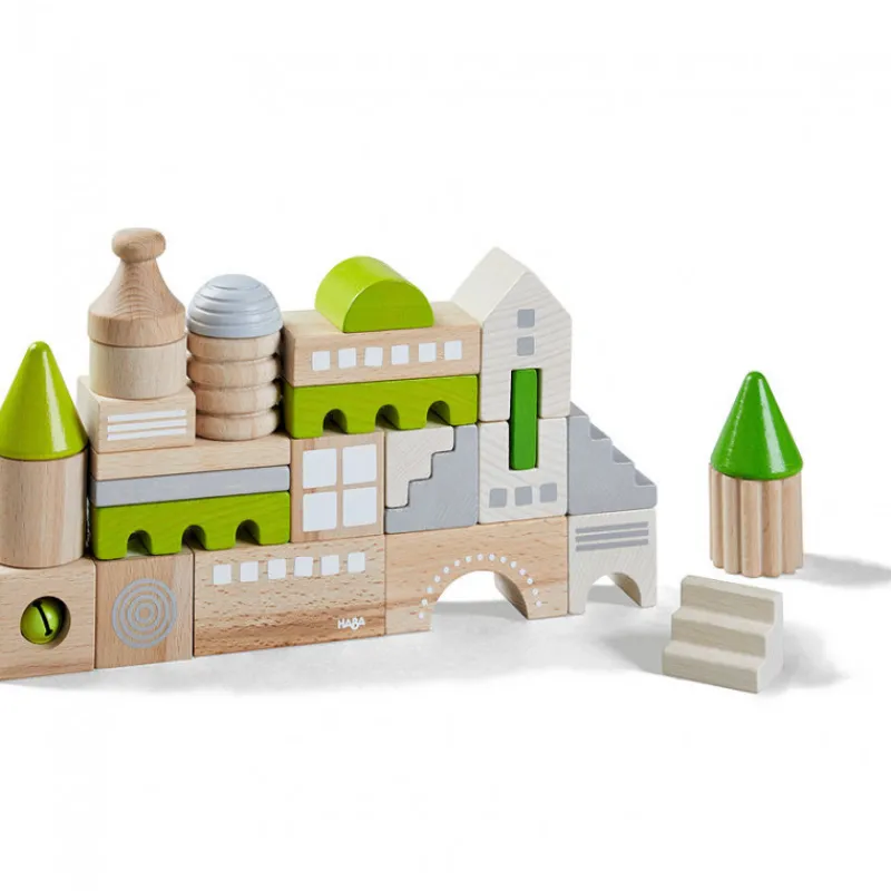 HABA Blocs de construction en bois "Cobourg" 305456< Jouets Haba Fabriqués En Allemagne | Jeux De Construction