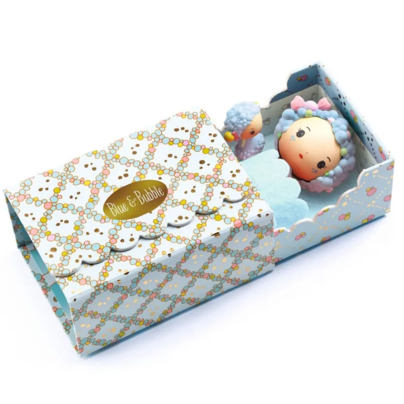 Djeco Blue Tinyroom, chambre pour figurine tinyly de 6964< Tinyly Djeco