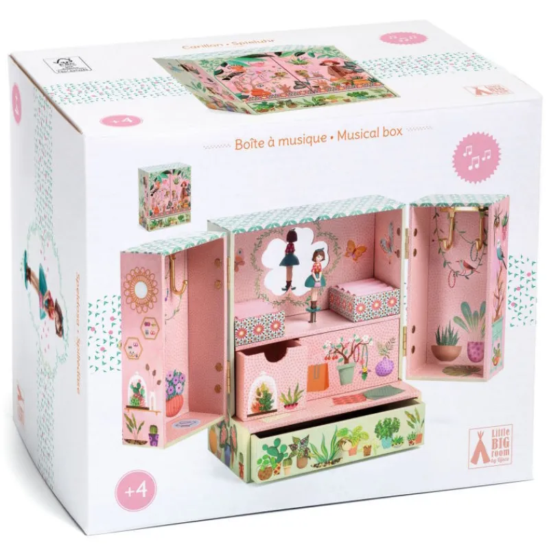 Djeco Boîte à musique "Jardin secret" 6087<Enfant Little Big Room By Djeco | Décoration Enfants