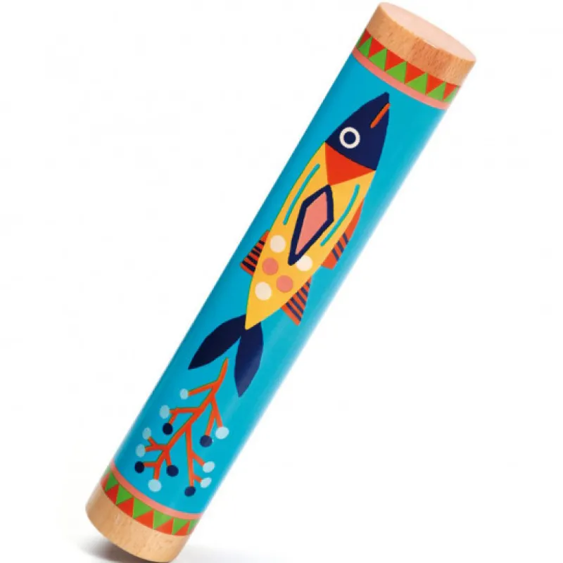 Djeco Bâton de pluie en bois 6026< Instruments De Musique Jouets