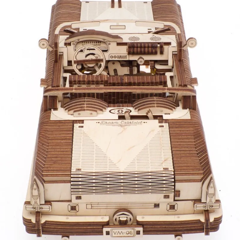 UGEARS models Cabriolet VM-05 – UGEARS Puzzle 3D Mécanique< Puzzles 3d | Jeux De Construction