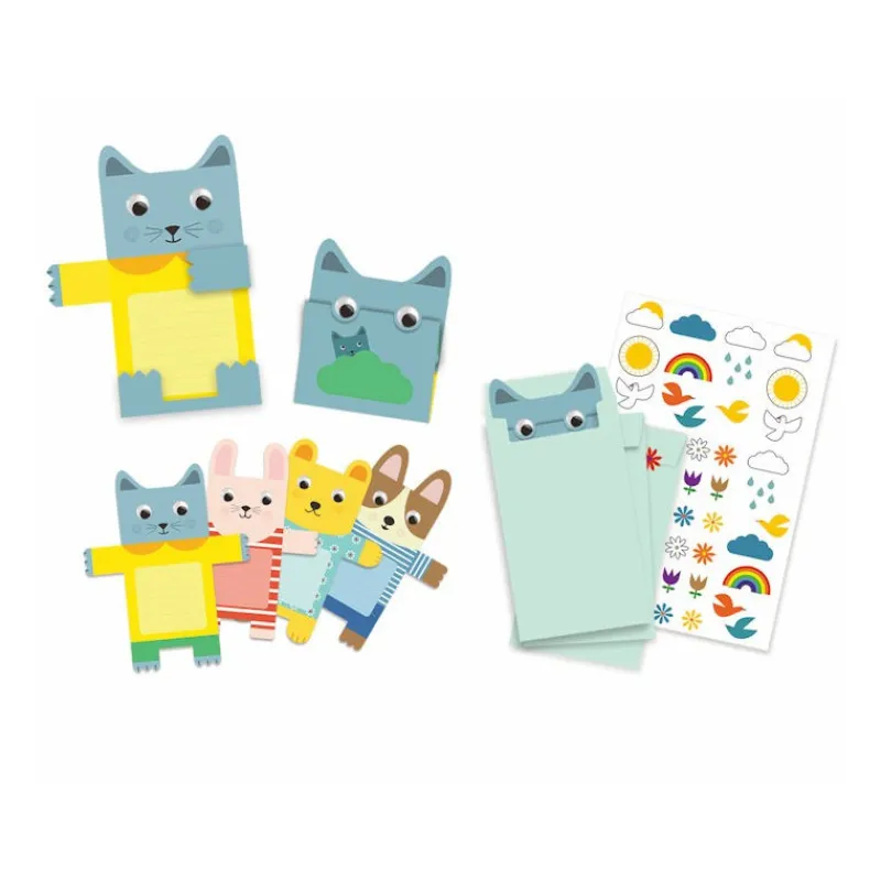 Djeco Cartes d'invitation Doudous 4780< Jeux De Société