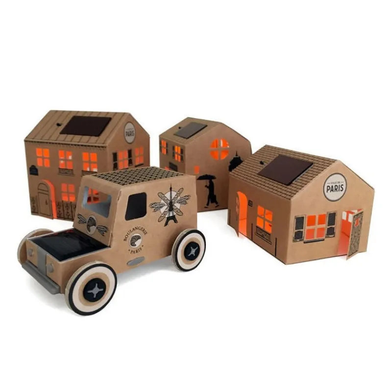 LITOGAMI Casagami Boutique 'Ville de Paris', veilleuse solaire<Enfant Décoration Enfants | Litogami, Petits Jouets Solaires
