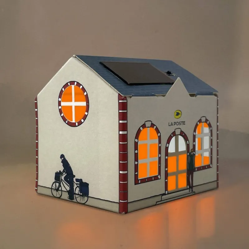 LITOGAMI Casagami Bureau de poste, veilleuse solaire<Enfant Décoration Enfants | Litogami, Petits Jouets Solaires