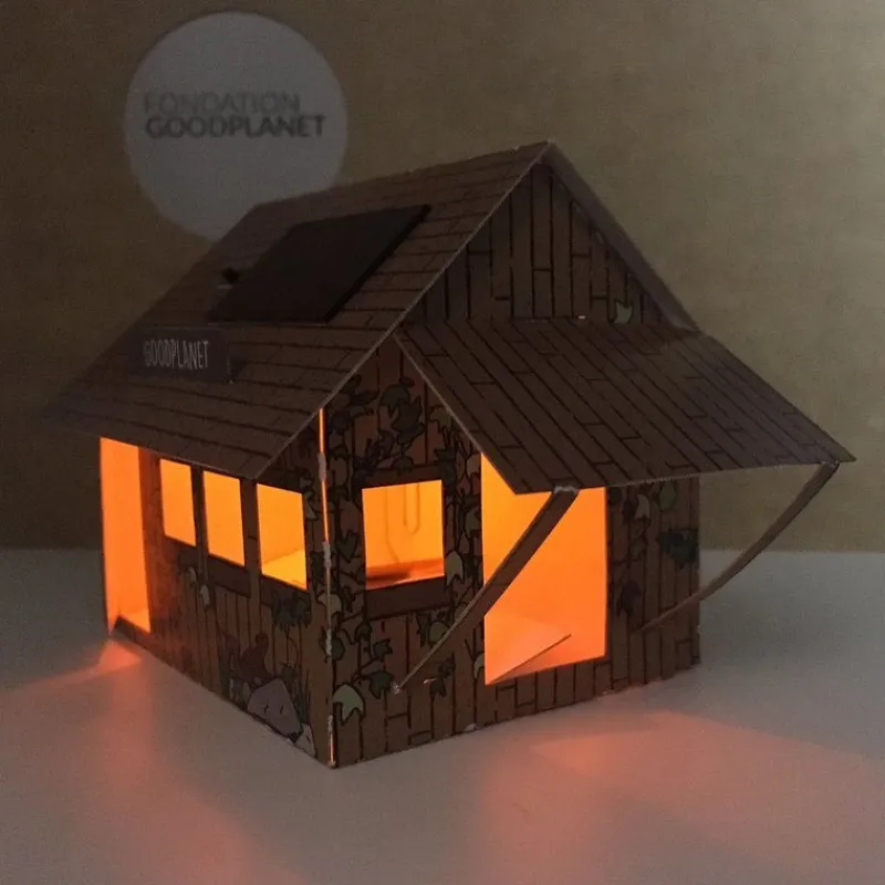 LITOGAMI Casagami Cabane de Yann Arthus Bertrand, veilleuse solaire<Enfant Décoration Enfants | Litogami, Petits Jouets Solaires