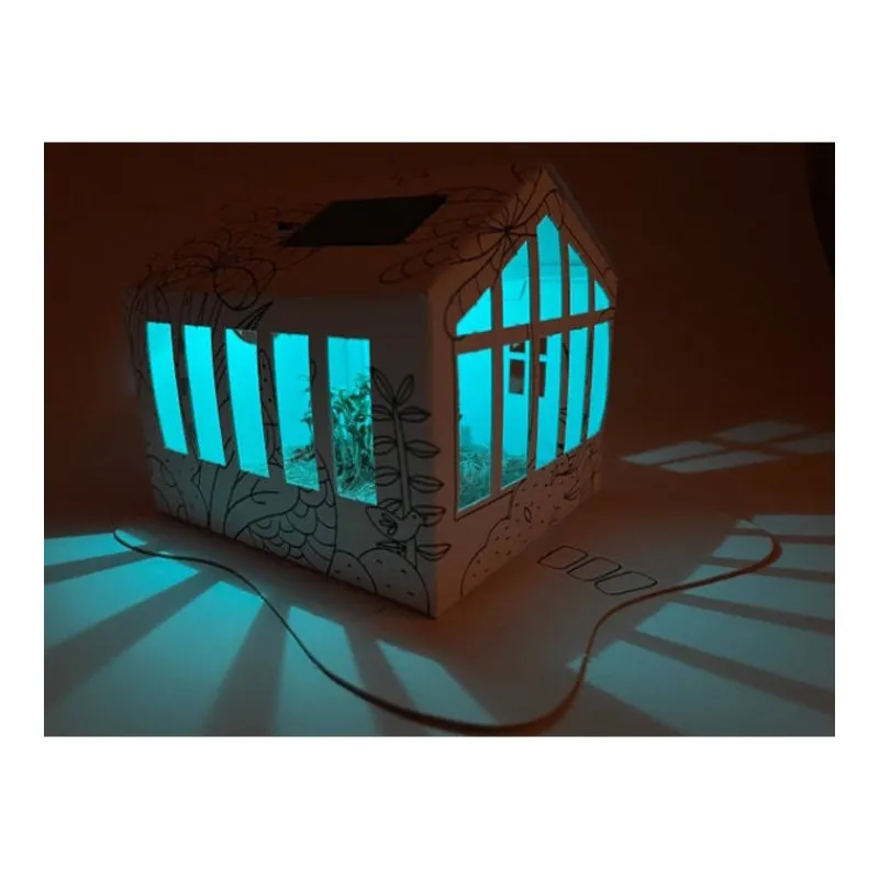 LITOGAMI Casagami Serre solaire Green House<Enfant Décoration Enfants | Litogami, Petits Jouets Solaires