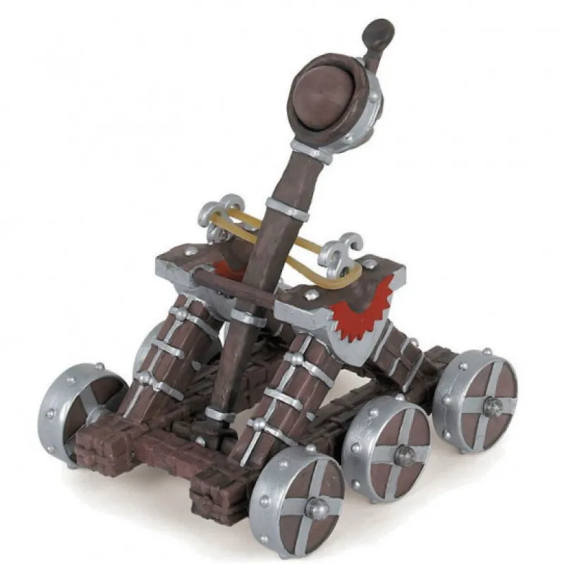Papo Catapulte rouge, figurine 39345< Figurines Papo | Château Fort En Bois