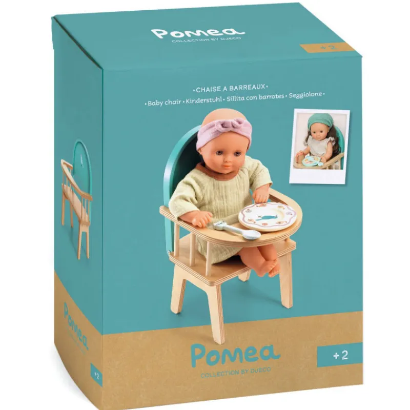Djeco Chaise à barreaux pour poupée POMEA de 7856< Poupées, Peluches