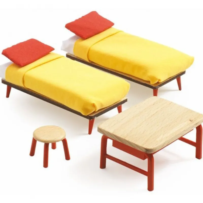 Djeco chambre enfants | maison de poupées< Maison De Poupées