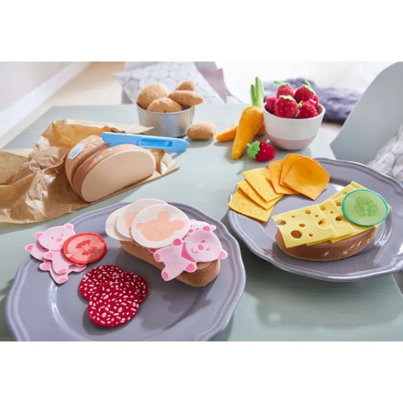 HABA Charcuterie en tranches 304202< Jouets Cuisine, Dînette