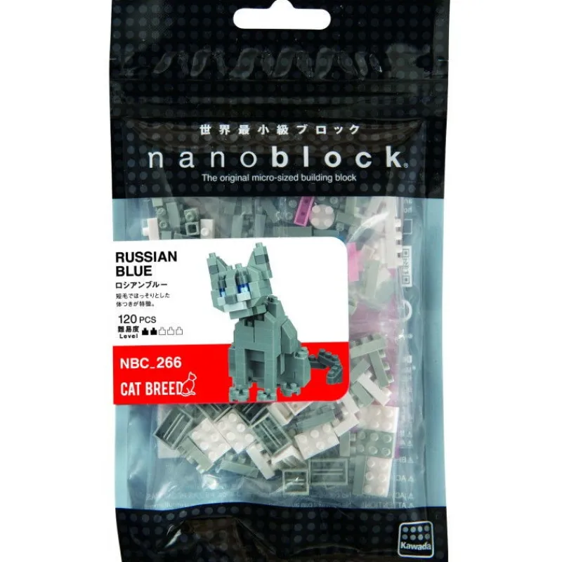nanoblock Chat bleu russe< Jeux De Construction