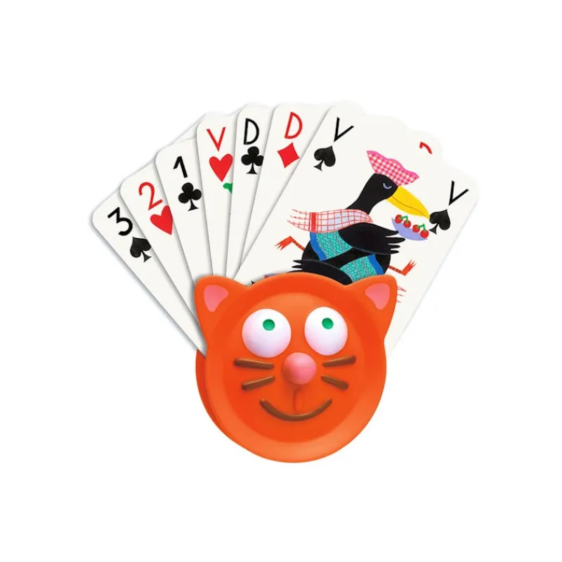 Djeco Chat porte-cartes DJO 5997< Jeux De Société