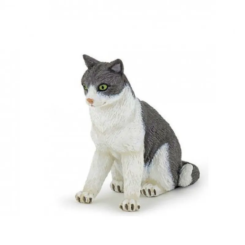 Papo Chatte assise, figurine 54033< Figurines Papo | Ferme En Bois, Centre Équestre Et Zoo