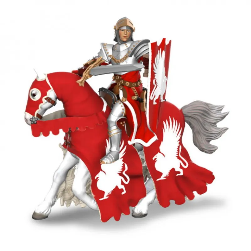 Papo Cheval du chevalier griffon, figurine 39955< Figurines Papo | Château Fort En Bois