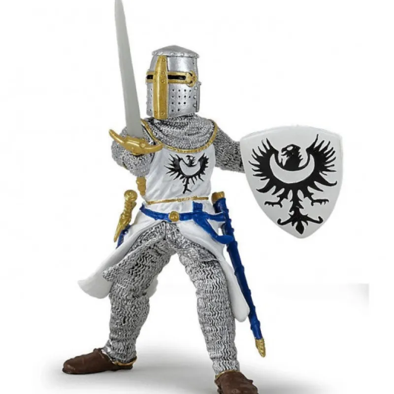 Papo Chevalier blanc à l'épée, figurine 39946< Figurines Papo | Château Fort En Bois