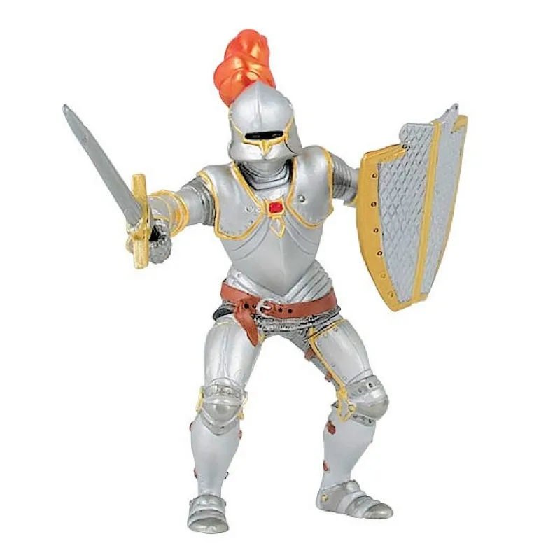 Papo Chevalier en armure rouge 39244< Figurines Papo | Château Fort En Bois