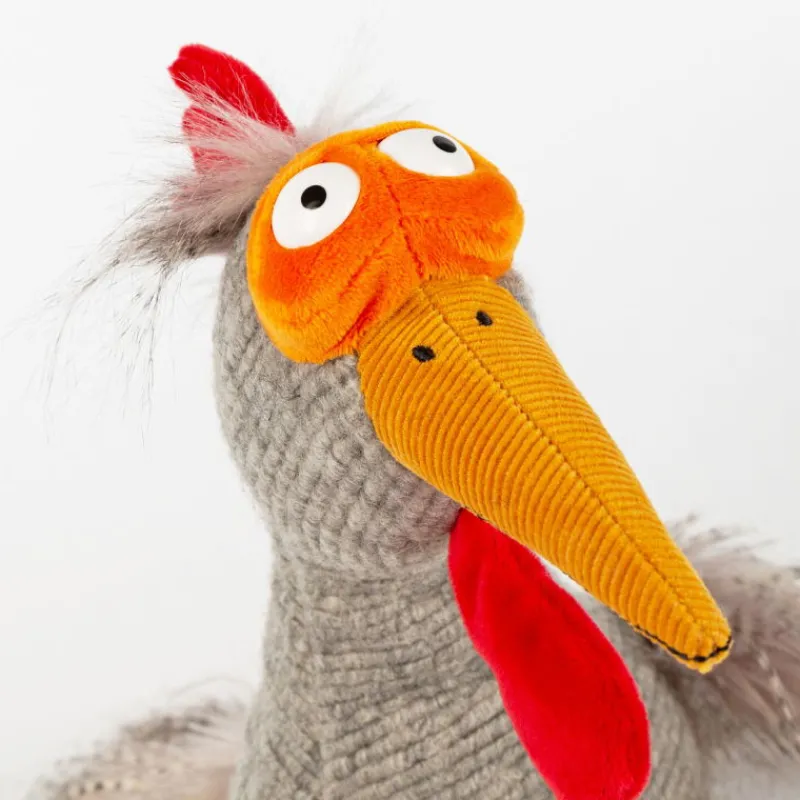 SIGIKID Chilling Chicken, poule en peluche Kikeriki 42984< Poupées, Peluches