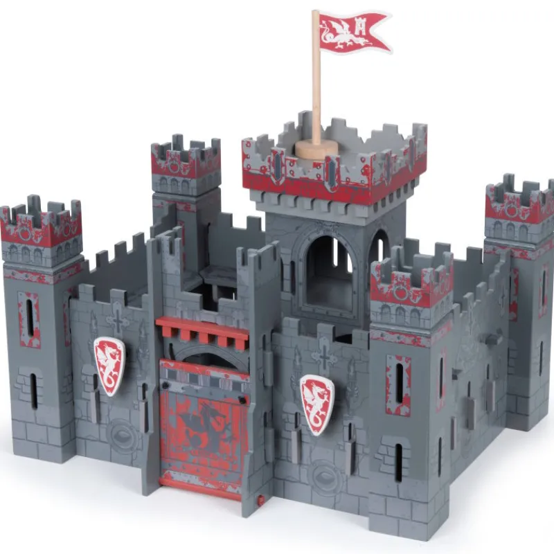 Papo Château Fort en bois 60053 - Château fantastique< Château Fort En Bois