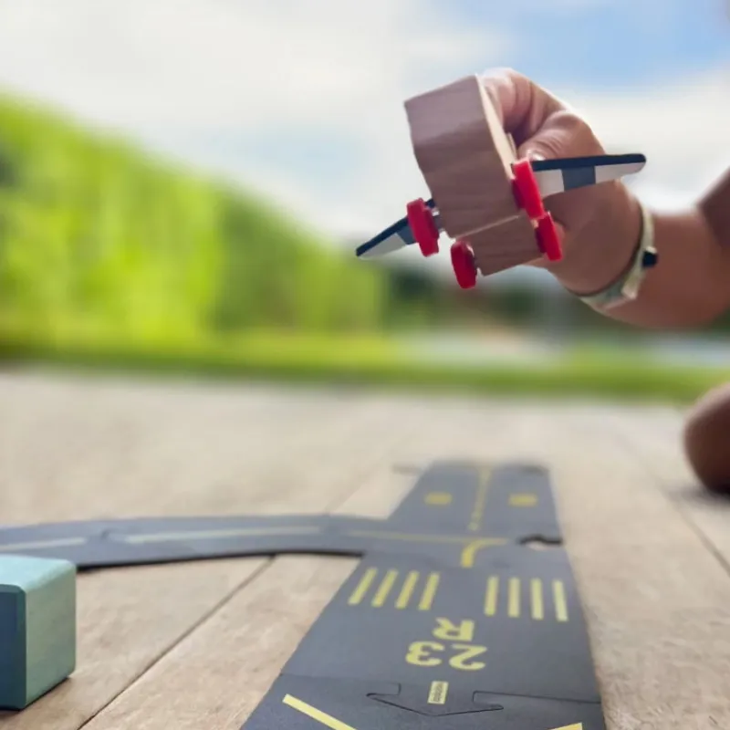 Waytoplay Toys Circuit piste aéroport Waytoplay< Circuits De Routes Waytoplay | Jouets Garage, Voitures