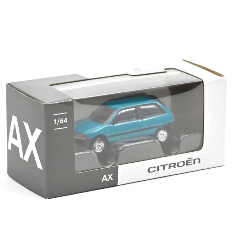NOREV Citroën AX bleue 3 portes 1986, jouet voiture 1/64< Jouets Garage, Voitures