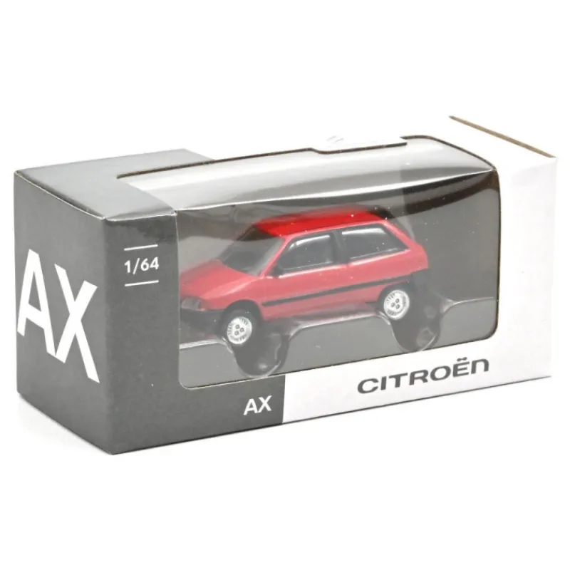 NOREV Citroën AX rouge 3 portes 1986, jouet voiture 1/64< Jouets Garage, Voitures