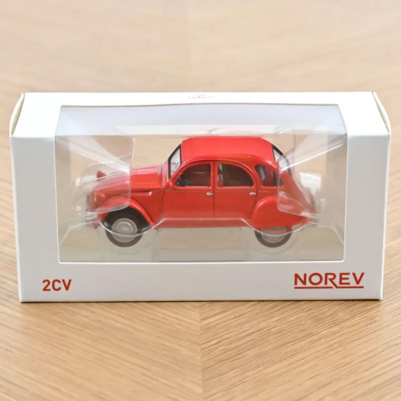 NOREV Citroën 2CV 1978 Rouge Géranium - Voiture 1/43< Jouets Garage, Voitures