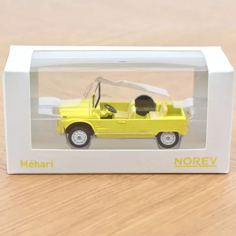 NOREV Citroën Méhari jaune 1983 - Voiture 1/43< Jouets Garage, Voitures